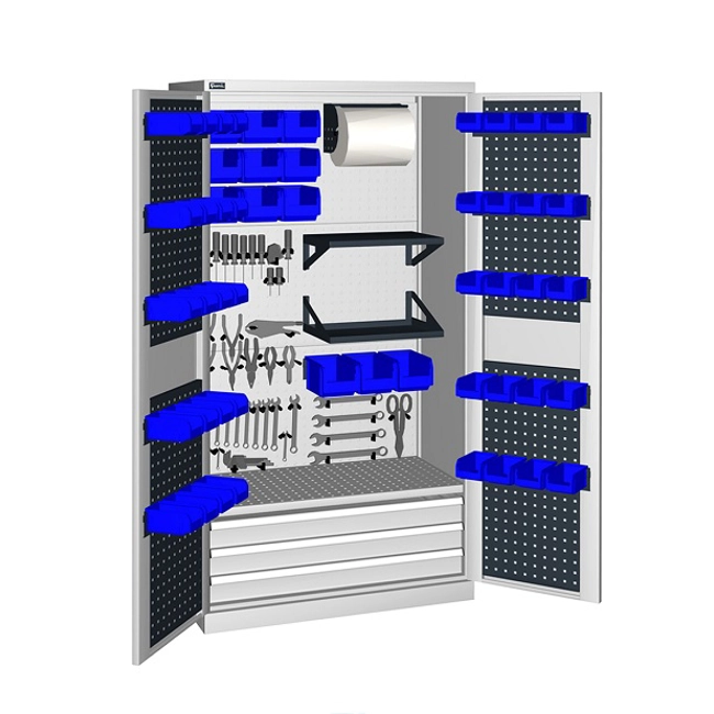 Vendita online Armadio Perfom con porte battenti ripiani e cassetti mm.1023X555X2000H (RIF.1400)